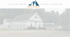 Desktop Screenshot of mountmoriahbaptistchurch.org