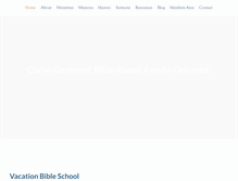 Tablet Screenshot of mountmoriahbaptistchurch.org